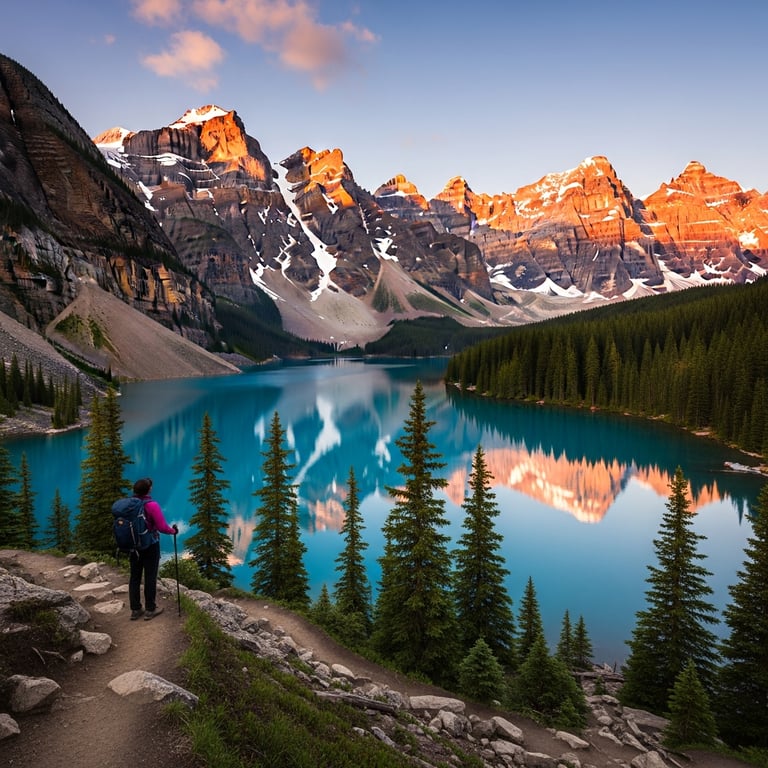 Most Scenic Hiking Trails around Banff