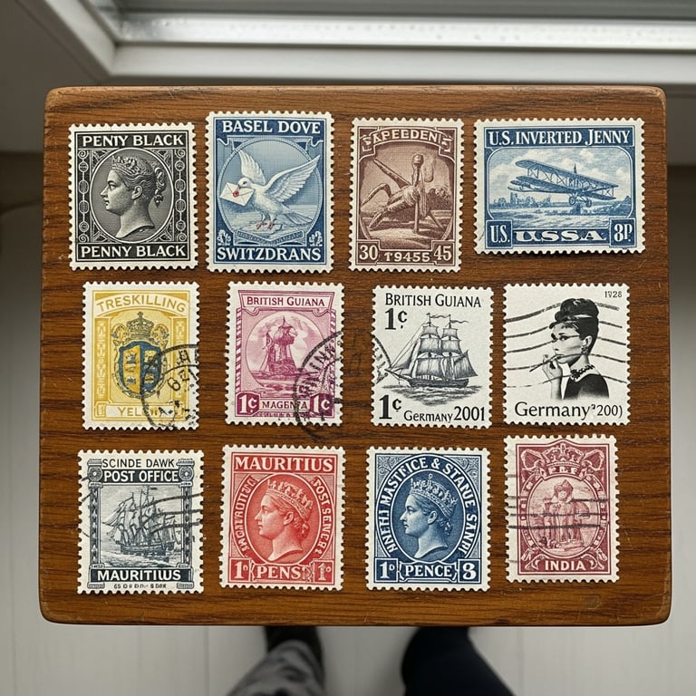 Top 10 Most Iconic Stamp Designs That Are Works of Art