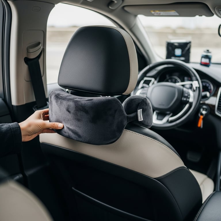 Top Car Neck Pillows & Auto Comfort Accessories for Long Road Trips