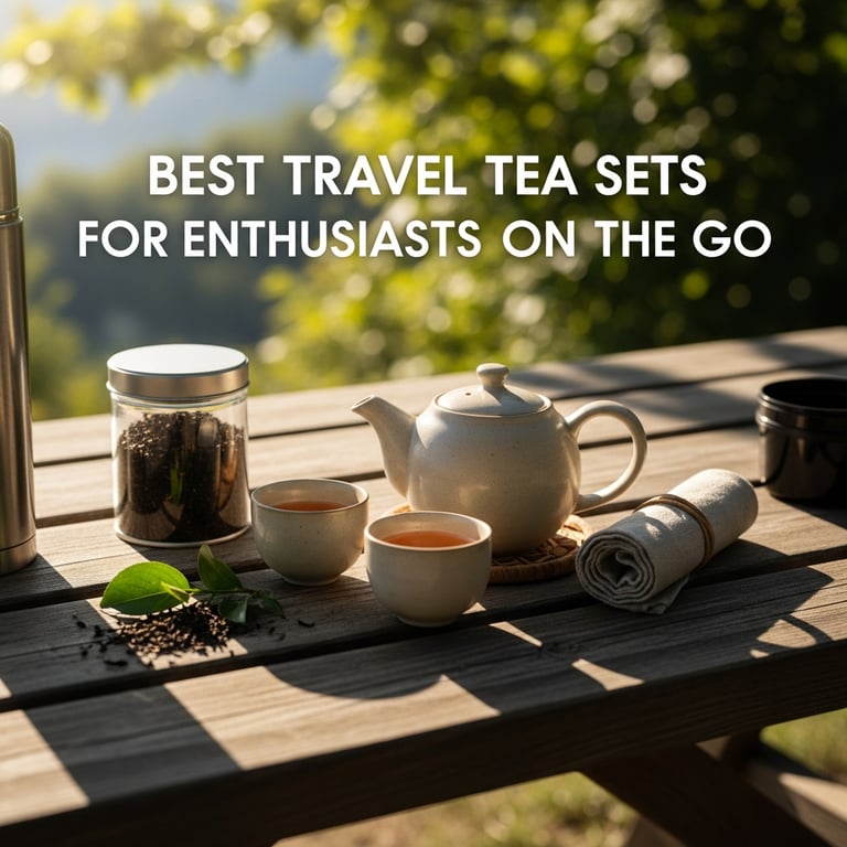Best Travel Tea Sets for Enthusiasts on the Go