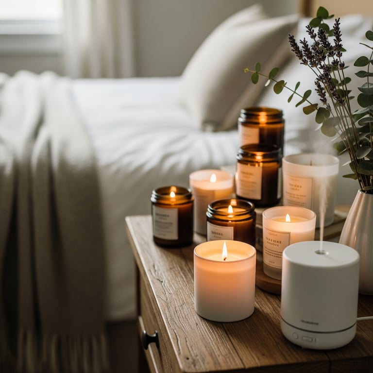 Best Scented Candles and Diffusers for a Relaxing Bedroom Ambiance