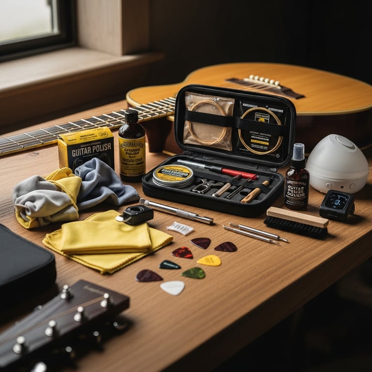 Essential Acoustic Guitar Care & Maintenance Kits for Every Player