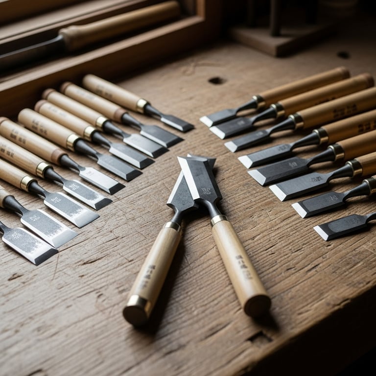 Japanese vs. Western Chisels: A Detailed Comparison for Woodworkers