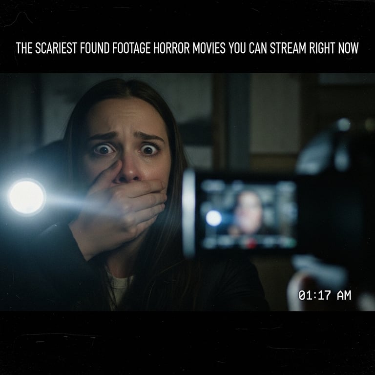 The Scariest Found Footage Horror Movies You Can Stream Right Now