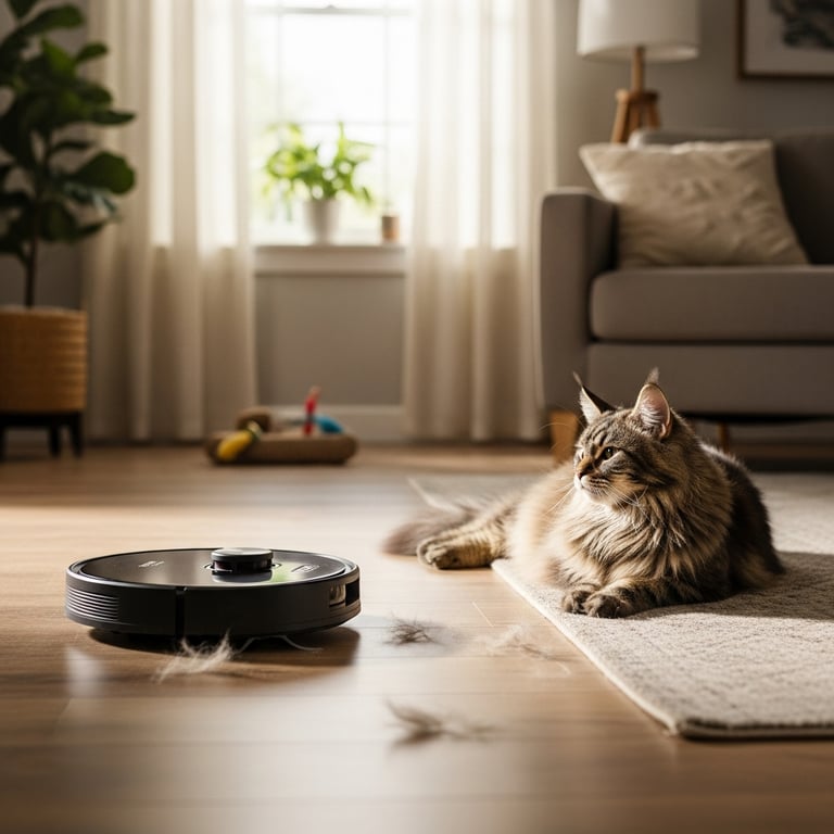Top-Rated Robot Vacuums for Homes with Heavy-Shedding Cats
