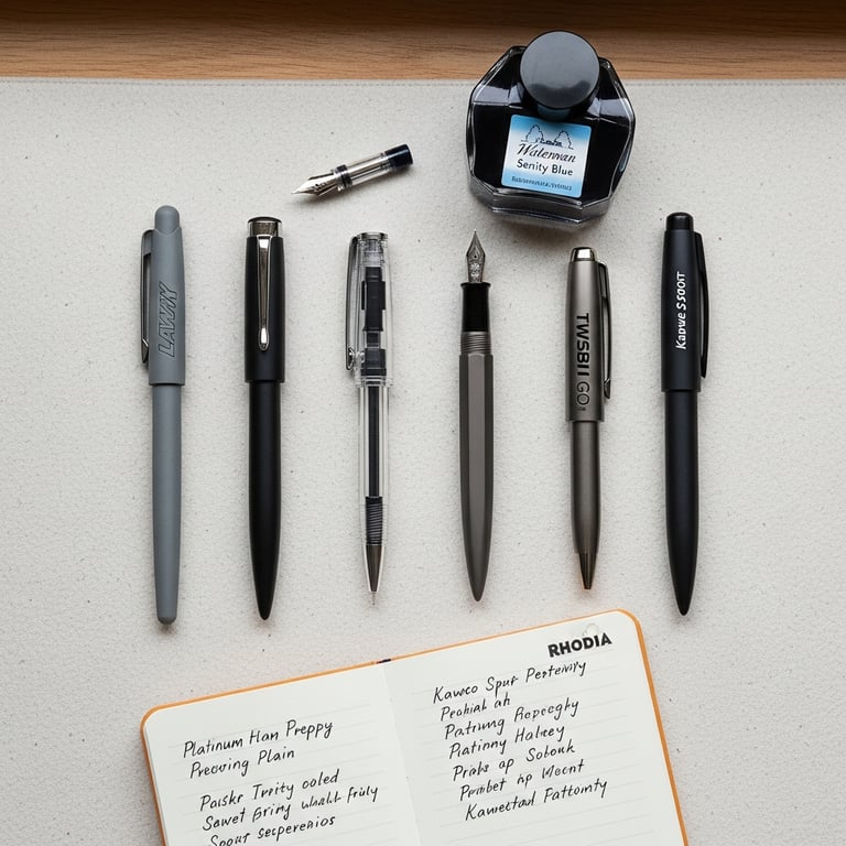 Best Value Fountain Pens for Beginners Under $50