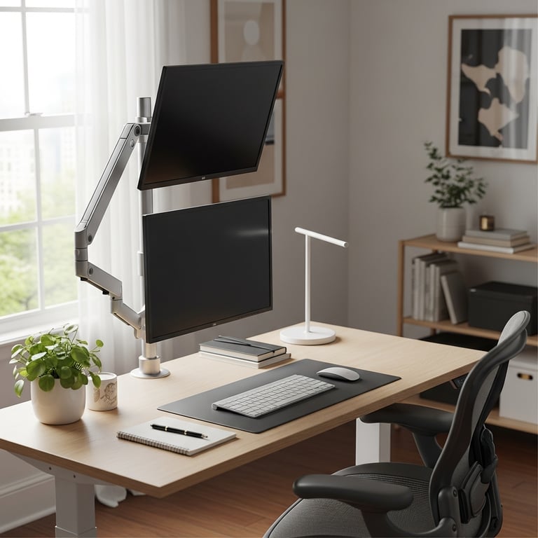 Most Ergonomic Monitor Arms for Standing Desks