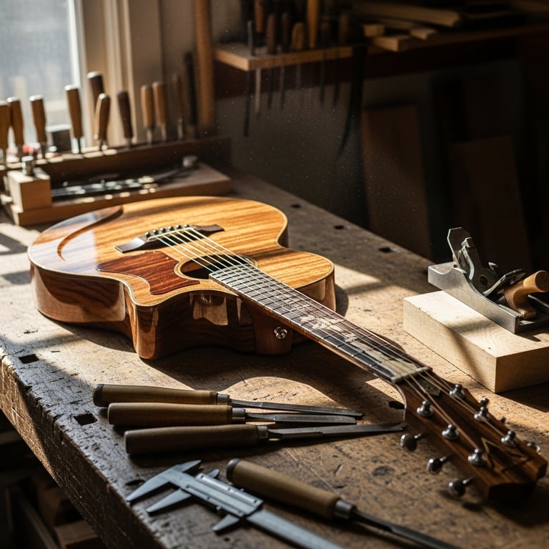 Most Unique Boutique Acoustic Guitar Builders