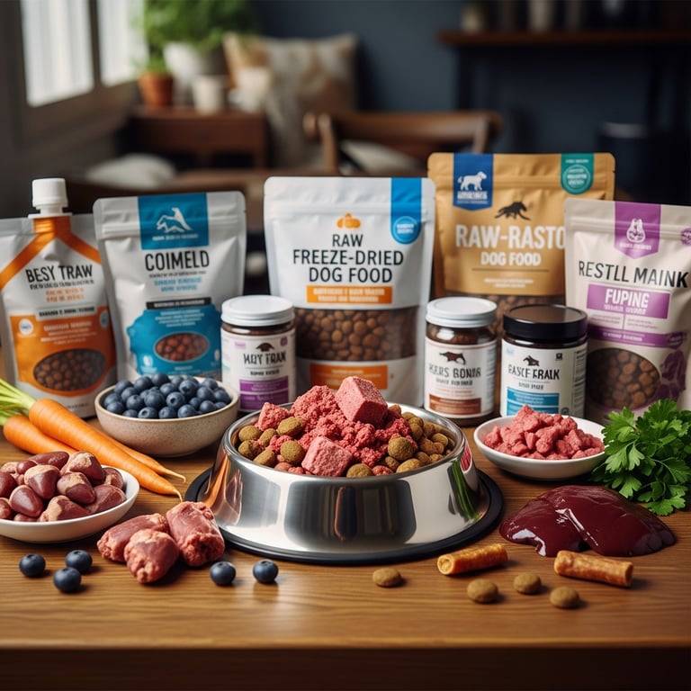 Highest-Rated Raw and Freeze-Dried Dog Food Brands for Optimal Health