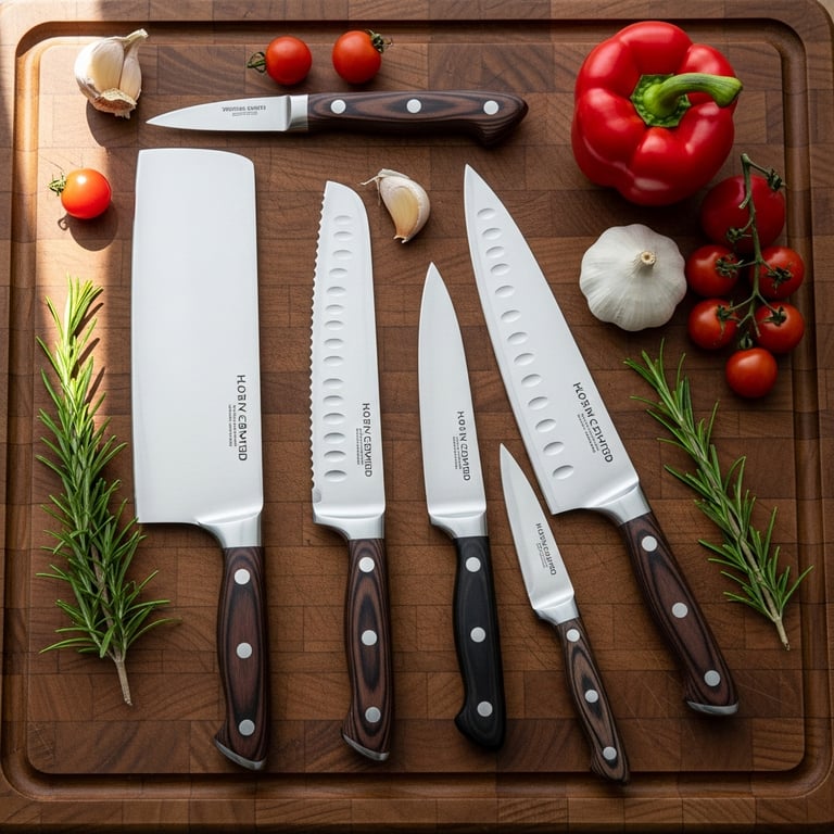 Essential Chef Knives for Crafting Gourmet Dishes