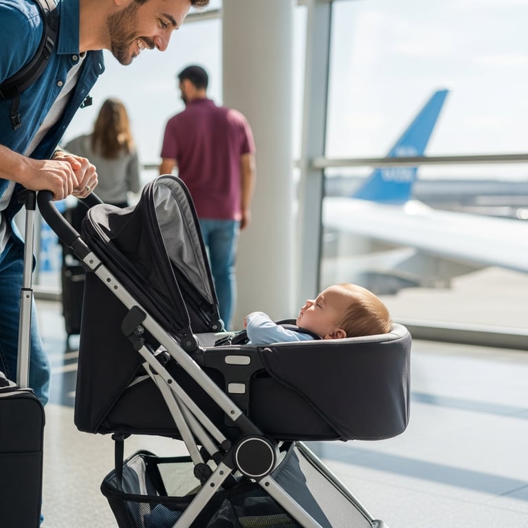 Best Travel Strollers That Fit in Airplane Overhead Bins