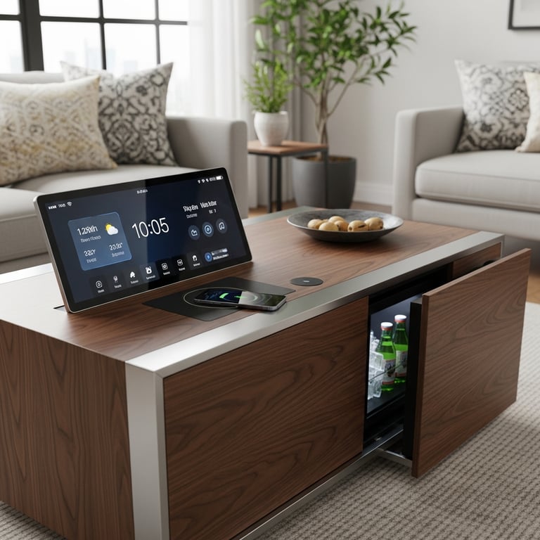 Most Innovative Smart Coffee Tables with Integrated Tech Features