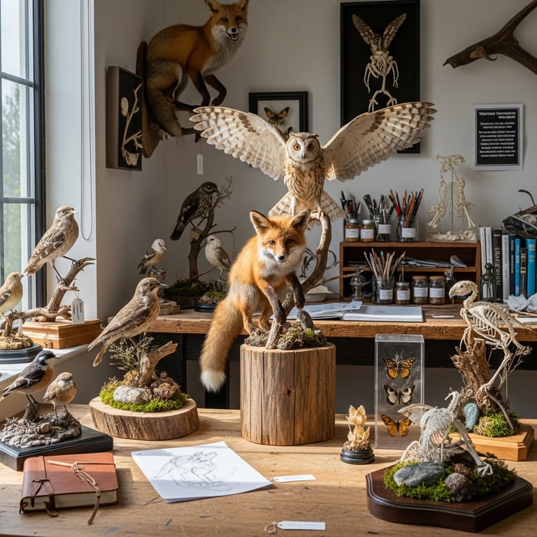 Top Ethical Taxidermy Artists Transforming Animal Preservation into Art