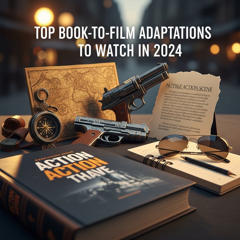 Top Book-to-Film Adaptations to Watch in 2024