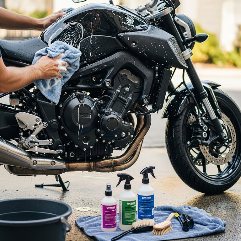 Best Motorcycle Cleaning & Detailing Products for a Sparkling Ride