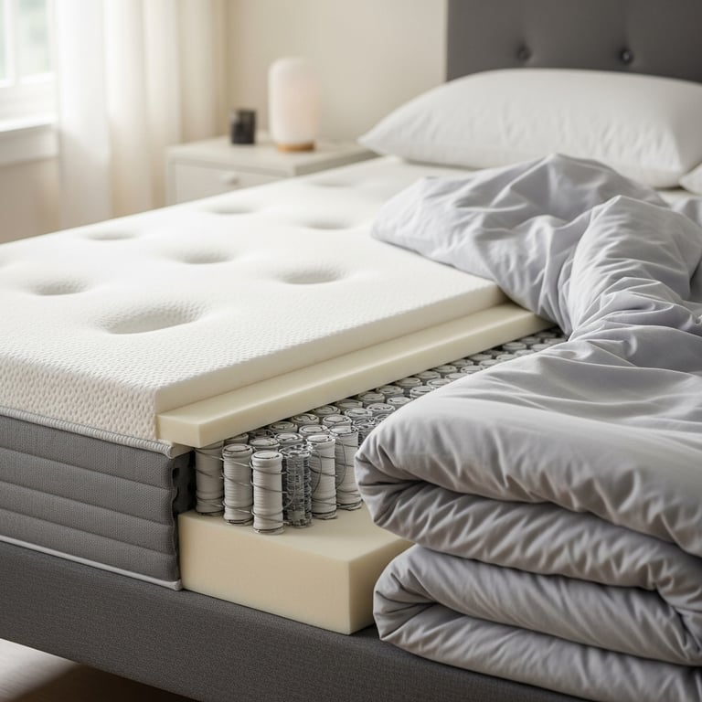 Top Hybrid Mattresses for Alleviating Lower Back Pain