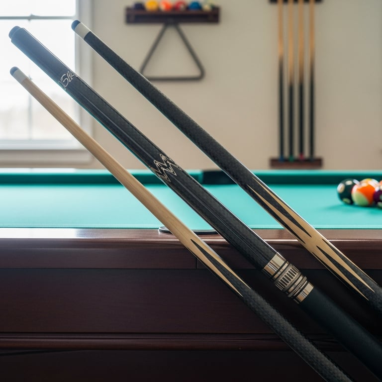 Top-Rated Carbon Fiber Pool Cues for Advanced Players