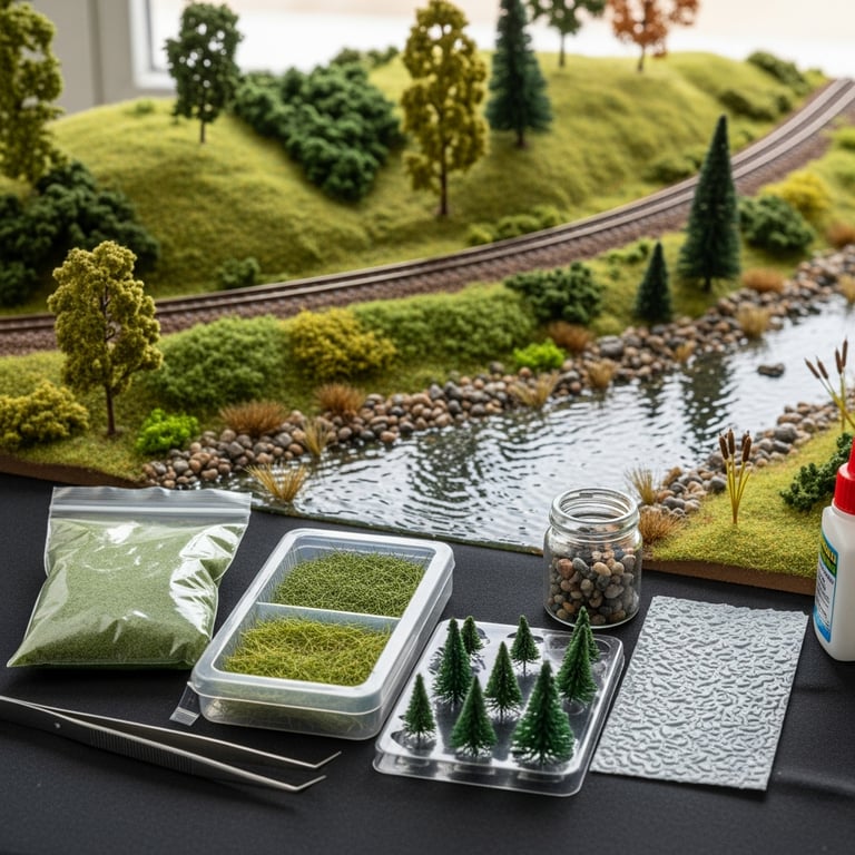 Essential Model Train Scenery Kits for Creating Realistic Environments