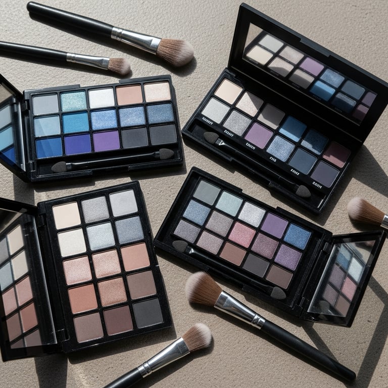Top Eyeshadow Palettes for Creating Cool-Toned Makeup Looks