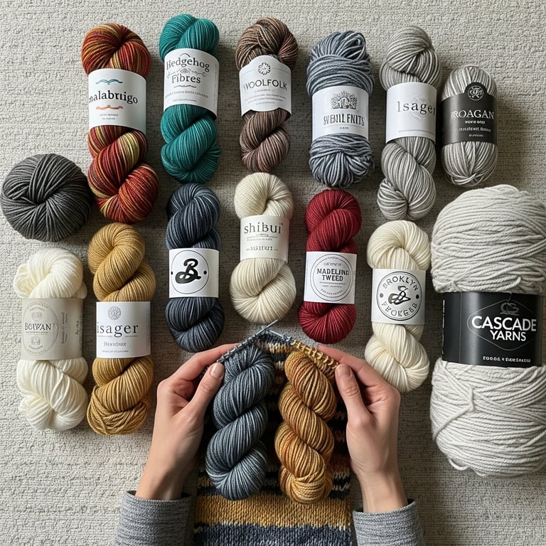 Top 10 Highly-Rated Yarn Brands for Knitters in 2026