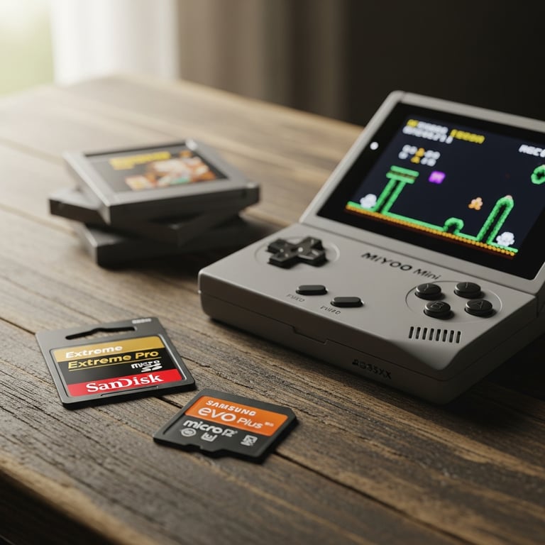 Best High-Performance MicroSD Cards for Retro Handheld Gaming