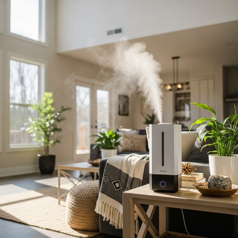 Top Humidifiers for Large Open-Concept Living Areas