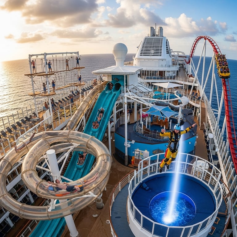 Top Cruise Ships with Epic Onboard Thrills (2024-2026)