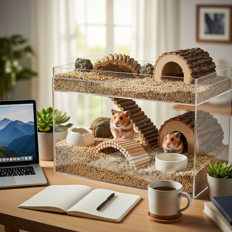 Creative Desktop Habitats for Observing Small Critters (Beyond Ants)