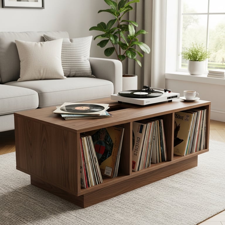 Most Stylish Vinyl Record Storage Furniture for Modern Homes