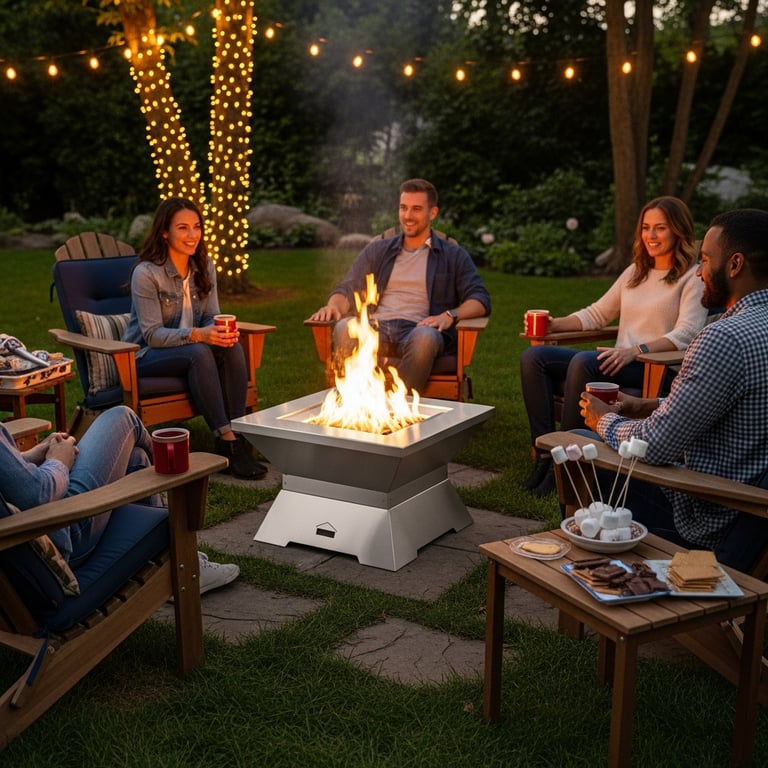 Best Smokeless Wood-Burning Fire Pits for Backyard Gatherings