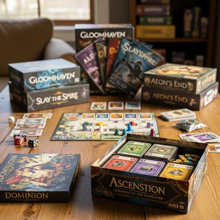 Top Deck-Building Card Games for Deep Strategy Enthusiasts