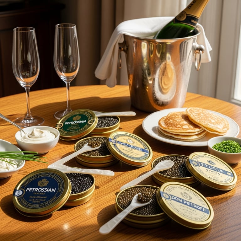 Top Luxury Caviar Brands for Gourmet Enthusiasts