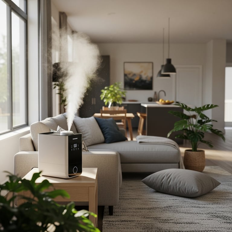 Best Humidifiers for Large Open-Concept Living Spaces (500+ Sq Ft)