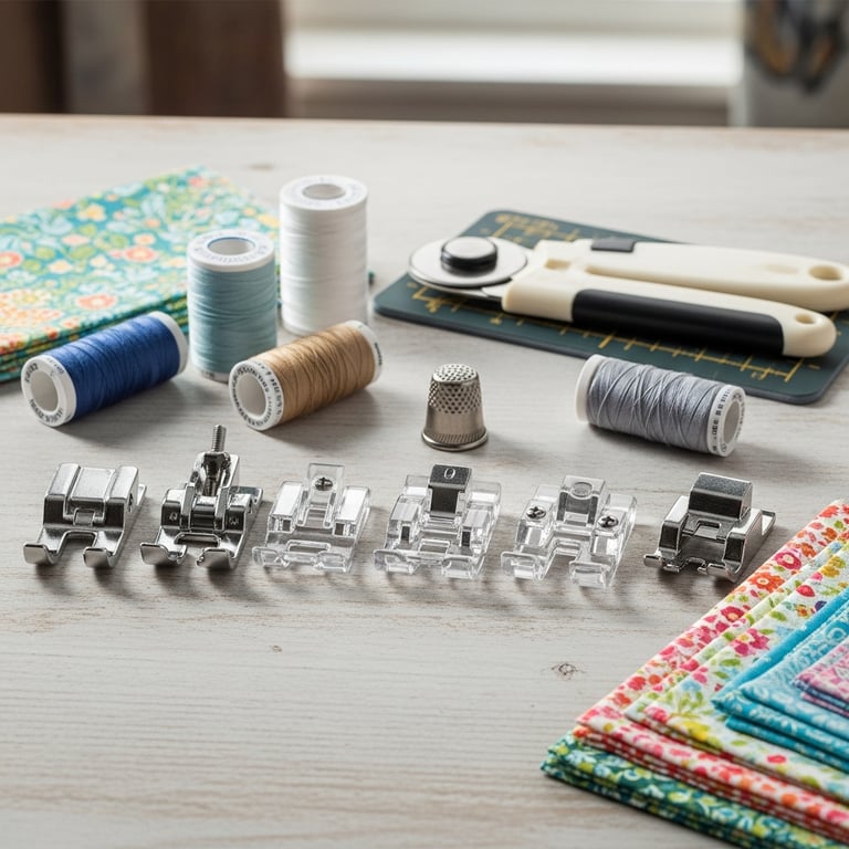 Must-Have Presser Feet for Quilters