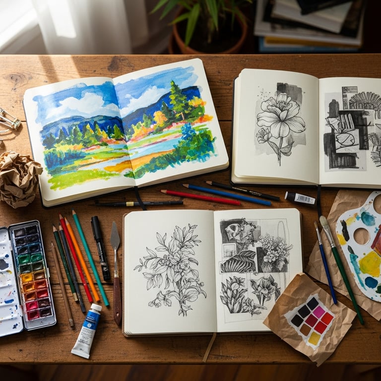 Best Sketchbooks for Mixed Media Art