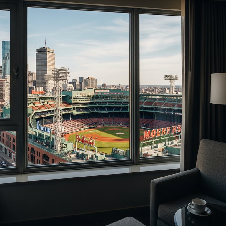 Best Hotels with Stadium Views Near Fenway Park in Boston