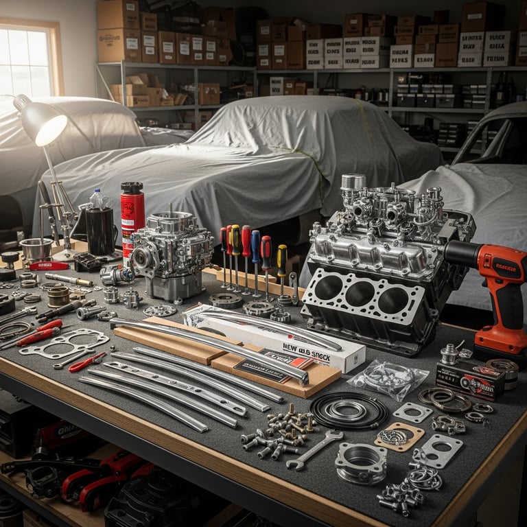 Top Online Stores for Authentic Classic Car Restoration Parts