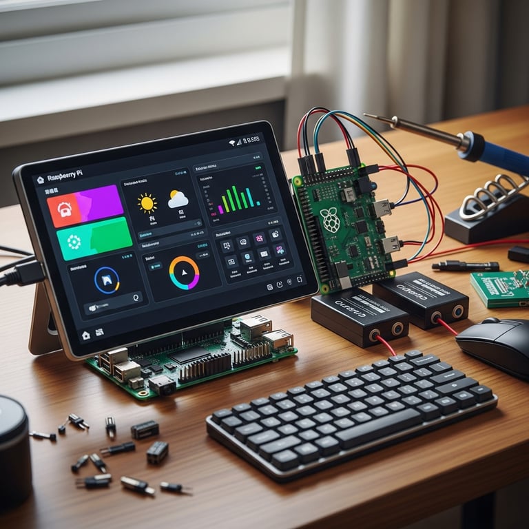 Best Touchscreen Displays for Raspberry Pi Portable Projects