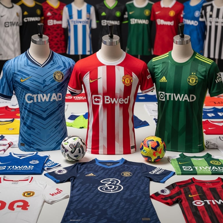 Top 2024/25 Premier League Kits: Home, Away, and Third Designs Ranked