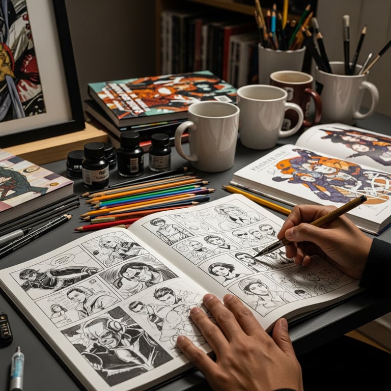Must-Follow Graphic Novel Artists for Breathtaking Visual Storytelling
