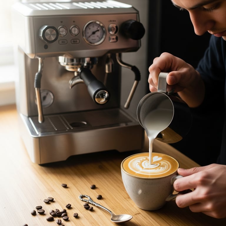 Top Espresso Machines for Crafting Perfect Latte Art