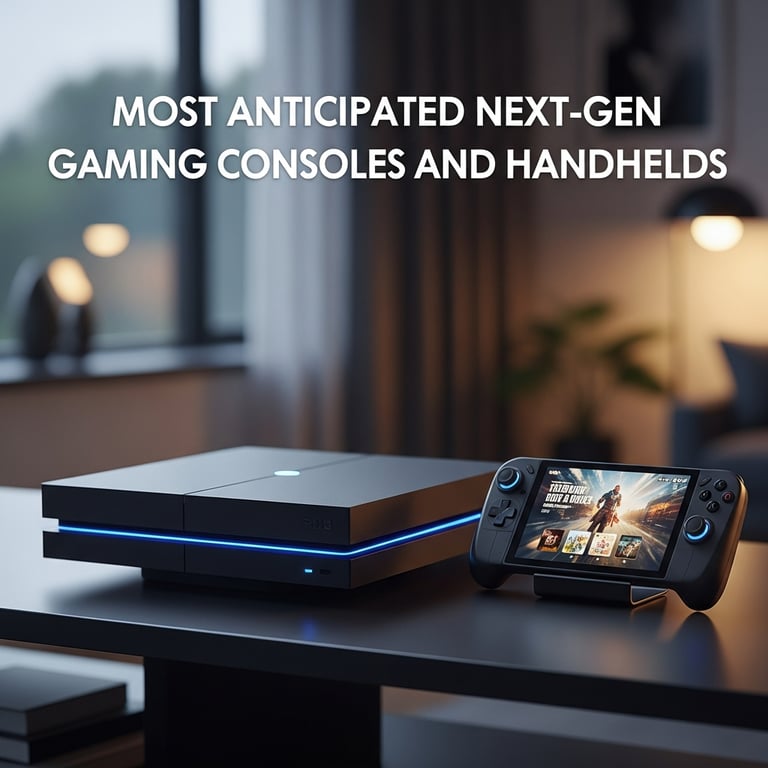 Most Anticipated Next-Gen Gaming Consoles and Handhelds