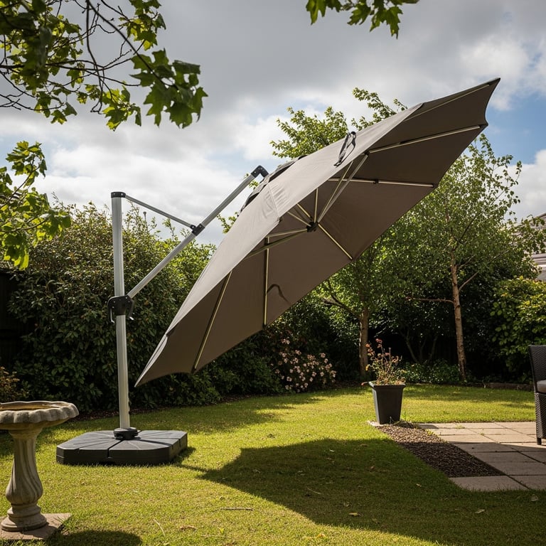 Most Durable Cantilever Patio Umbrellas for Windy Backyards