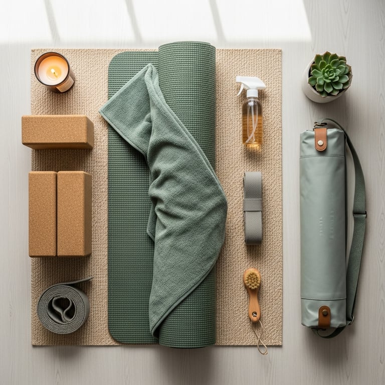 Top Yoga Mat Accessories to Enhance Your Home Practice