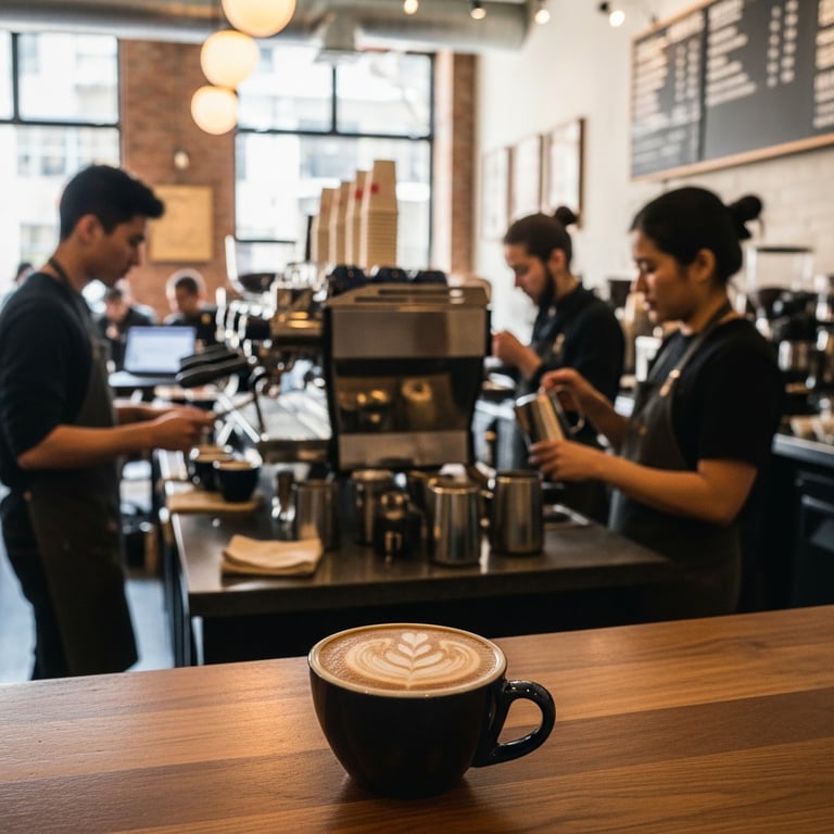 Top Coffee Shop Chains for Quality Espresso in New York City