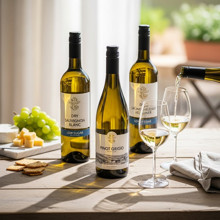Best Low-Sugar White Wines for Health-Conscious Drinkers