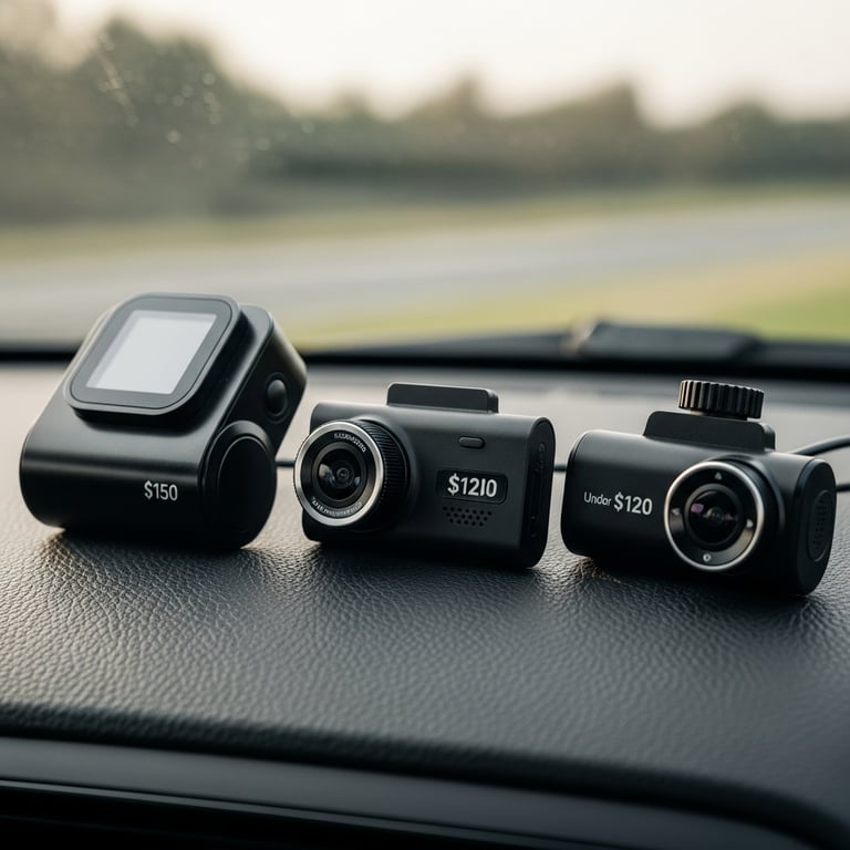 Top Budget-Friendly Dash Cams Under $150 for Front-Only Recording