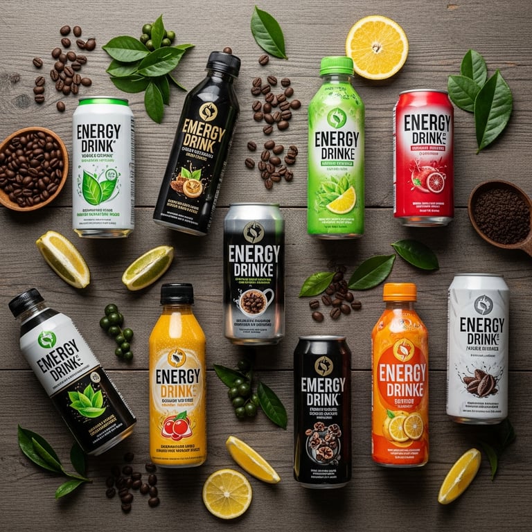 Top 10 Energy Drinks with Natural Caffeine Sources