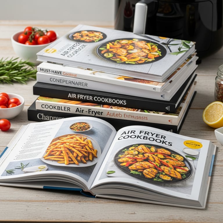 Must-Have Air Fryer Cookbooks for Beginners and Enthusiasts