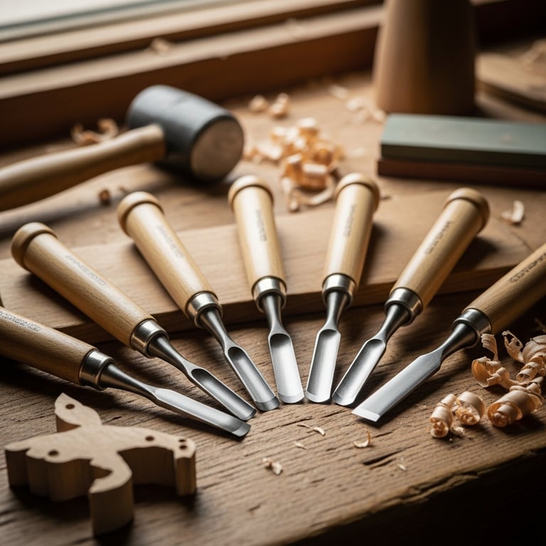 Essential Wood Carving Chisel Types for Detailed Projects